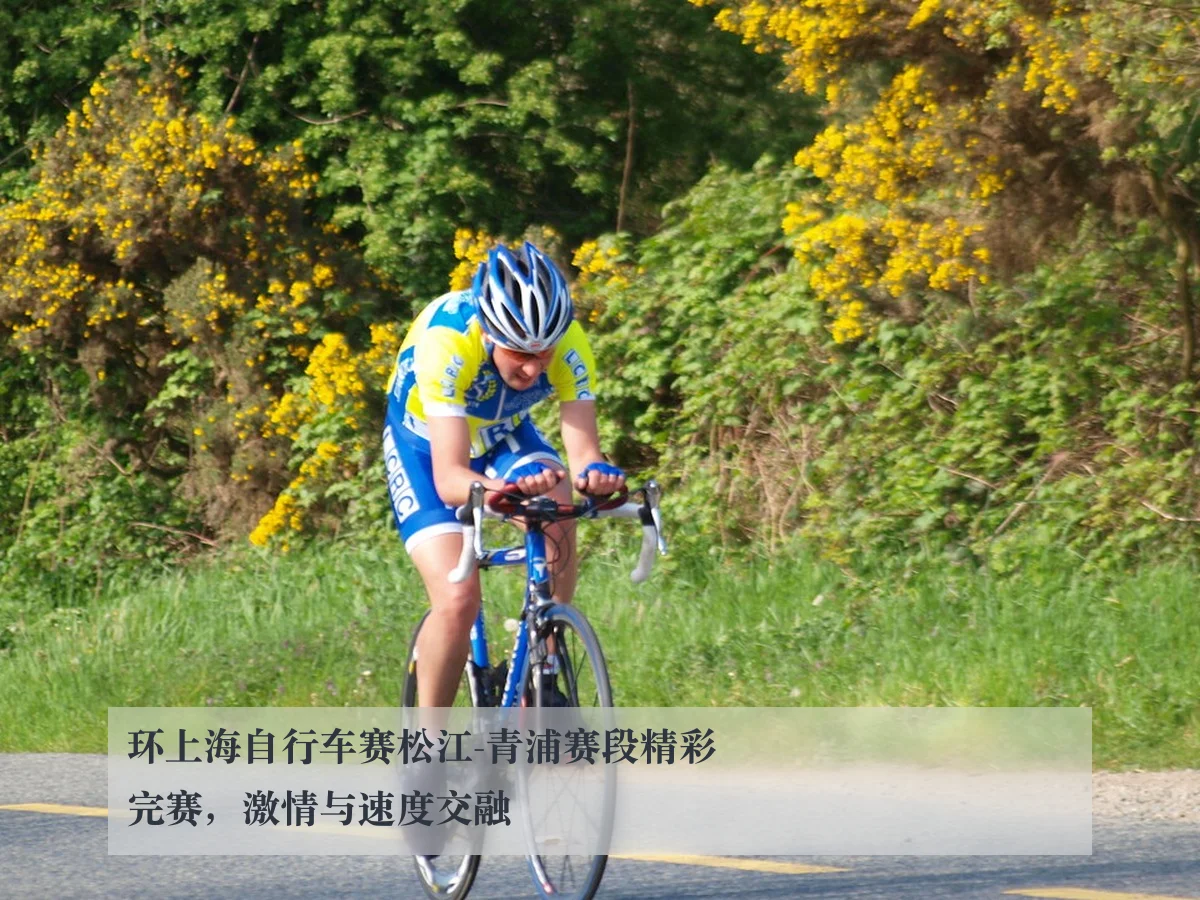 环上海自行车赛松江-青浦赛段精彩完赛,激情与速度交融